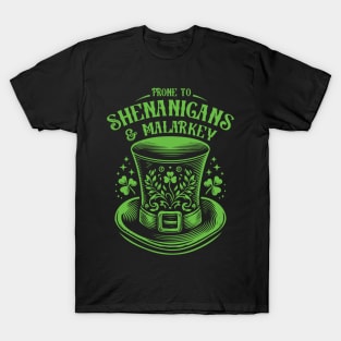 Prone to Shenanigans and Malarkey // Irish Pride T-Shirt